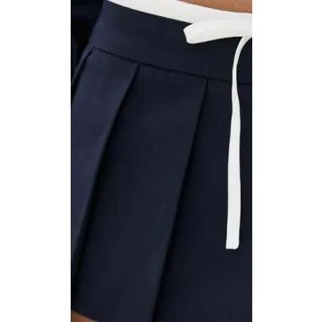 Lioness Women's Dynasty Mini Skort in Navy Blue for Stylish Wear