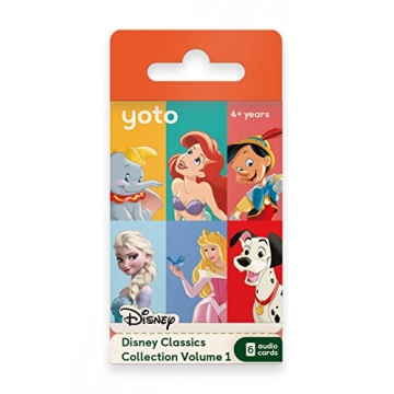 Yoto Disney Classics Collection: 6 Fun Audiobook Cards for Kids