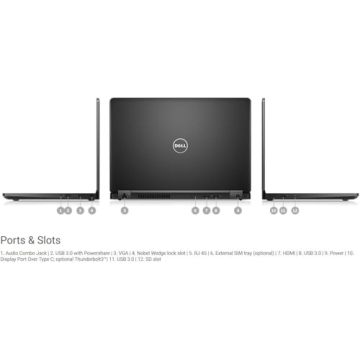 Dell Latitude 14 5000 5480 Business Laptop: High Performance