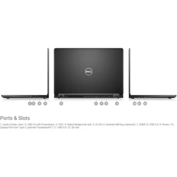 Dell Latitude 14 5000 5480 Business Laptop: High Performance