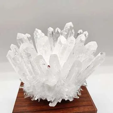 Natural Raw Quartz Crystal Cluster - Healing Decor Gift