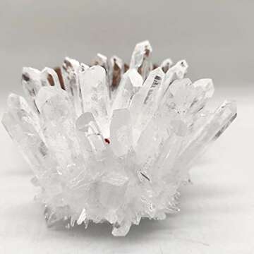 Natural Raw Quartz White Clear Crystal Cluster Healing Stones Crystal Point Specimen Home Decoration Raw Crystals