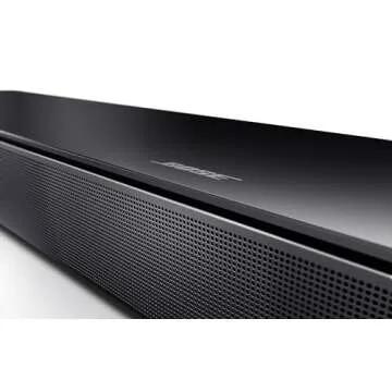Bose Smart Soundbar 300, Bluetooth Wireless Sound Bar for TV with Built-in Microphone and Alexa Voice Control, Black