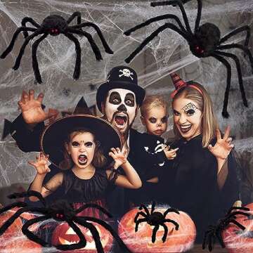 Giant Spiders Halloween Decorations for Spooky Fun