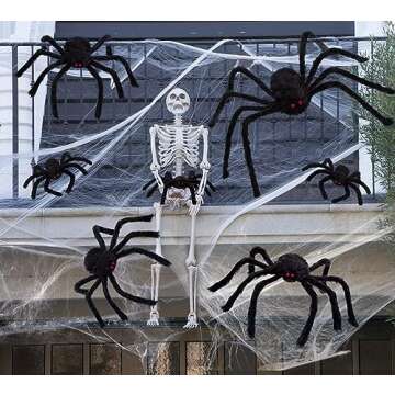 Giant Spiders Halloween Decorations for Spooky Fun