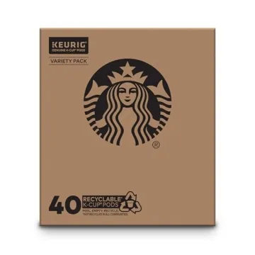 Starbucks K-Cup Variety Pack for Keurig Brewers - 40 Pods