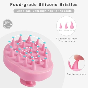 FREATECH Scalp Massager Brush for Scalp Care & Hair Growth