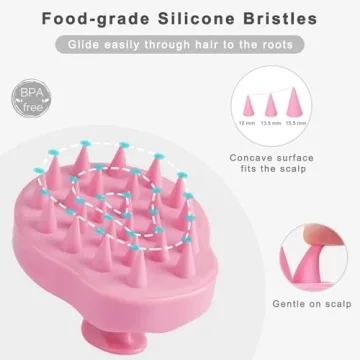 FREATECH Scalp Massager Brush for Scalp Care & Hair Growth