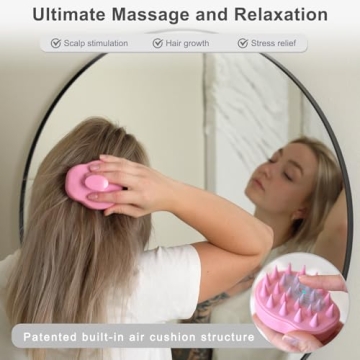 FREATECH Scalp Massager Brush for Scalp Care & Hair Growth