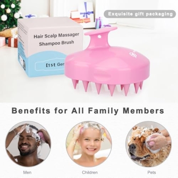 FREATECH Scalp Massager Brush for Scalp Care & Hair Growth