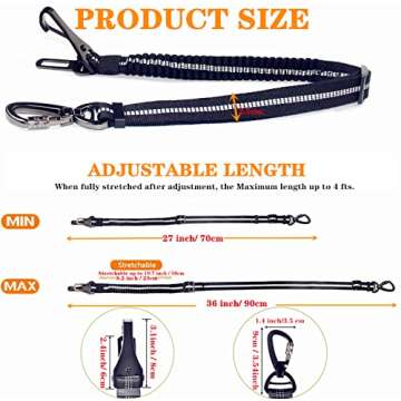 Adjustable Dog Seat Belt for Safe Car Travel
