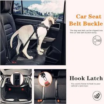 Adjustable Dog Seat Belt for Safe Car Travel