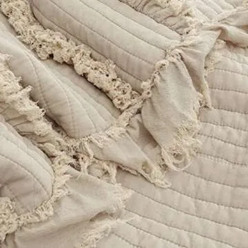 Ultra Soft Quilted Boho Beige Blankets for Cozy Décor