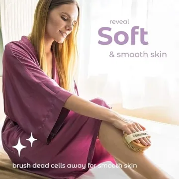 Dry Brushing Body Brush for Lymphatic Drainage & Skin Health