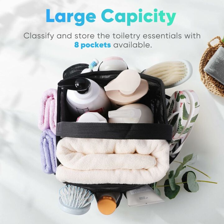 Portable Mesh Shower Caddy for Dorm & Gym