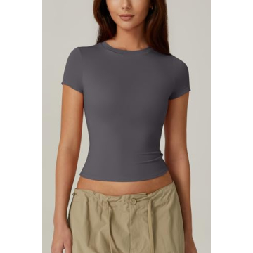 QINSEN Women's Slim Fit Casual Tops for All Occasions