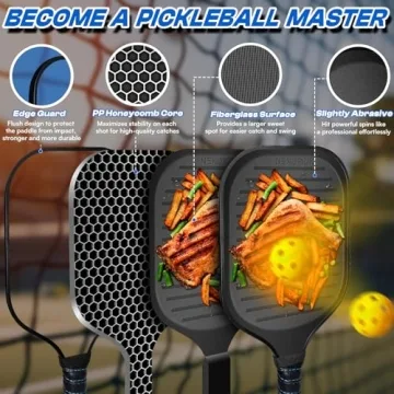Nexopick Pickleball Set: Fun Paddles for Every Skill