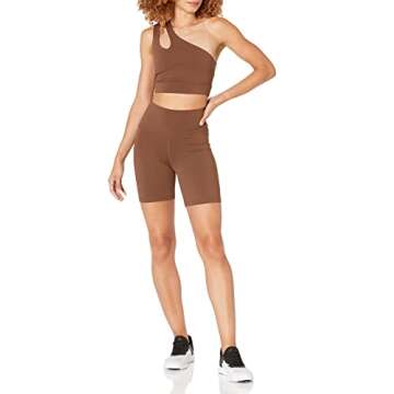 The Drop Women's Lorrie High Rise Multi Stretch Bike Short