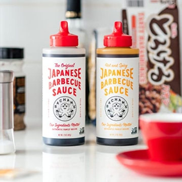 Bachan's Japanese BBQ Sauce Duo Original Hot Spicy Vegan