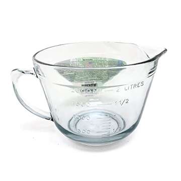 Kitchen Classics 2 Quart Batter Bowl, Mix and Measure