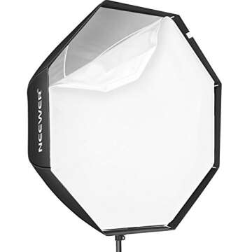 Neewer 32 inches /80 centimeters Octagon Softbox Octagonal Speedlite, Studio Flash, Speedlight Umbre...
