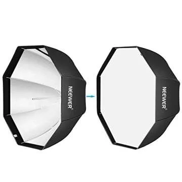 Neewer 32 inches /80 centimeters Octagon Softbox Octagonal Speedlite, Studio Flash, Speedlight Umbrella Softbox with Carrying Bag for Portrait or Product Photography.