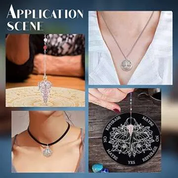 SUNNYCLUE 10Pcs 5 Styles Cage Charms Brass Locket Charms Stone Holder Necklace Silver Hollow Spiral Bead Cages Lotus Tree of Life Charms for Jewelry Making Charms Women Adults DIY Necklaces Crafts