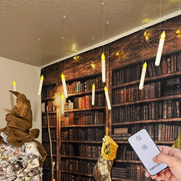 Enchanting LED Taper Candles with Remote - Set of 12