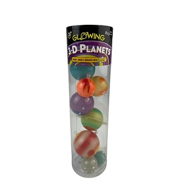 3D Glow in the Dark Planets for Kids Ages 5 and Up