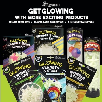 3D Glow in the Dark Planets for Kids Ages 5 and Up