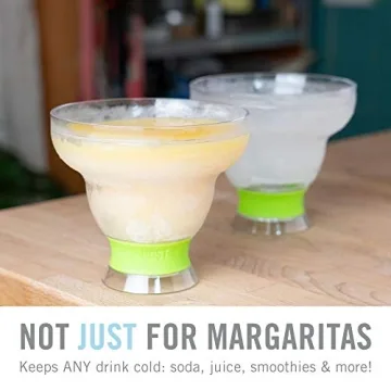 HOST FREEZE Margarita Cocktail Glasses Set of 4
