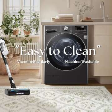 Sage Green Rugs 8x10 for Living Room Boho Washable Rugs Large Floral Floor Covering for Bedroom, 8 x 10 Soft Green Dining Room, Non Slip Farmhouse Floor Carpet for Kids Playroom Dorm Dining Room