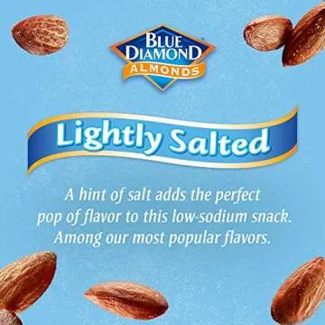 Blue Diamond Almonds Low Sodium Snack Nuts, 16 Oz