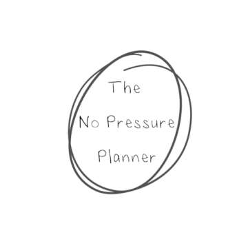 The No Pressure Planner for Easy Organization and Planning