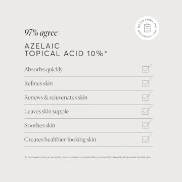 Naturium Azelaic Acid 10% Skin Treatment with Vitamin C and Niacinamide
