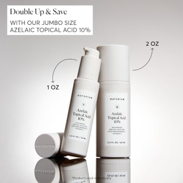 Naturium Azelaic Acid 10% Skin Treatment with Vitamin C and Niacinamide