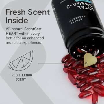 Total Omega-3 Fish Oil from Wild Salmon & Krill Oil