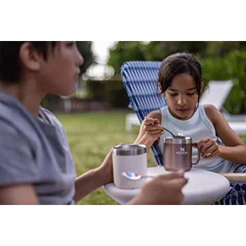 Stanley Stay Hot Camp Mug - 12oz Insulated Steel Design