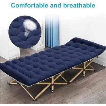 Camping Cot for Easy Travel and Comfortable Sleep