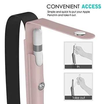 MoKo Pencil Holder Stylish Accessory for Apple Pencil