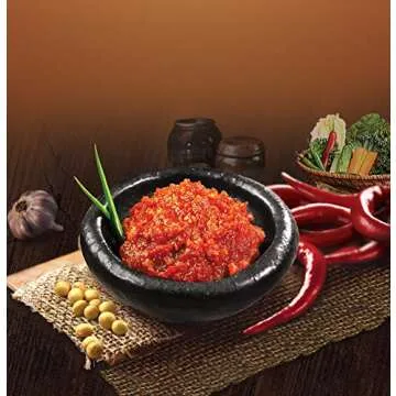 Woomtree Seasoned Soybean Paste (Ssamjang), in Tube, 4.2 oz | Korean Food |