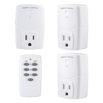 BN-LINK Wireless Remote Control Outlet Switch - Effortless Appliance Control