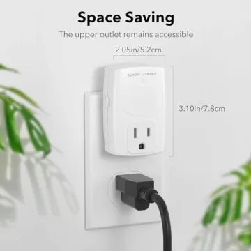 BN-LINK Wireless Remote Control Outlet for Appliances