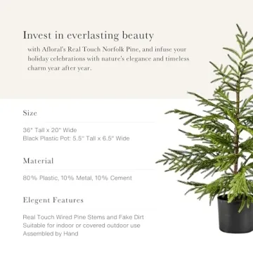 Afloral Artificial Norfolk Pine Tree - 36"