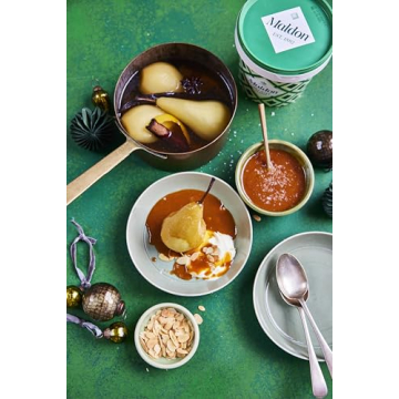 Maldon Sea Salt Flakes - 20 oz Handcrafted Gourmet