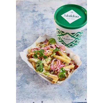 Maldon Sea Salt Flakes - 20 oz Handcrafted Gourmet