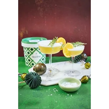 Maldon Sea Salt Flakes - 20 oz Handcrafted Gourmet