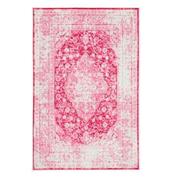 Mohawk Home Caspar Area Rug, 4' X 6', Pink