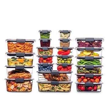 Rubbermaid Brilliance 44-Piece Food Storage Set