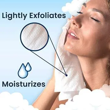 Clean Skin Club XL Face Wipes for Makeup Removal and Cleansing